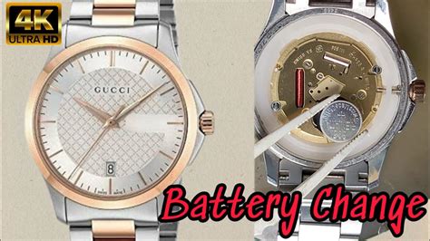 how to change a battery on a gucci watch|best Gucci watch battery replacement.